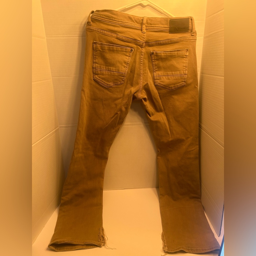 Depart west Stylish Tan Bootcut Men's Jeans